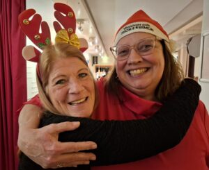 De kerstdrive was weer kleurrijk, gezellig en fantastisch